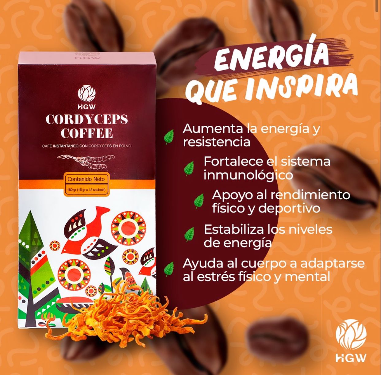 Cordyceps Coffee